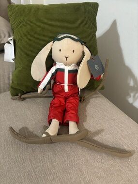 NWT- Hearth and Hand Ski Bunny Plush